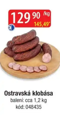 Qanto Ostravská klobása nabídka