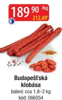 Qanto Budapešťská klobása nabídka