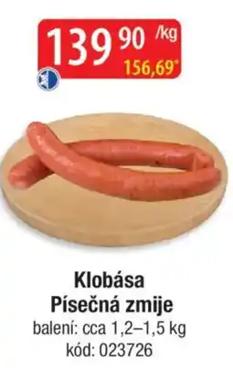 Qanto Klobása Písečná zmije nabídka