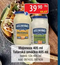 Qanto HELLMANN'S Majoneza Tatarská omáčka nabídka