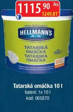 Qanto HELLMANN'S Tatarská omáčka nabídka