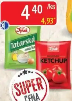 Qanto Spak Tatarská omáčka, kečup jemný nabídka