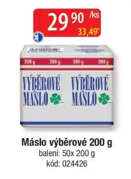 Qanto Máslo výběrové nabídka