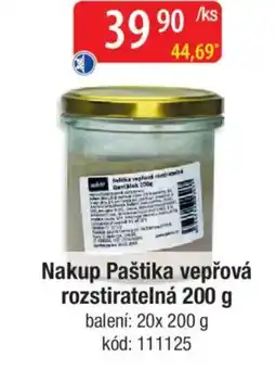 Qanto Nakup Paštika vepřová rozstiratelná nabídka