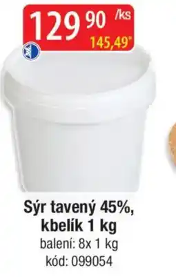 Qanto Sýr tavený 45%, kbelík nabídka