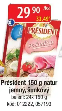 Qanto Président natur jemný, šunkový nabídka