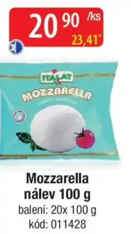 Qanto Mozzarella nálev nabídka