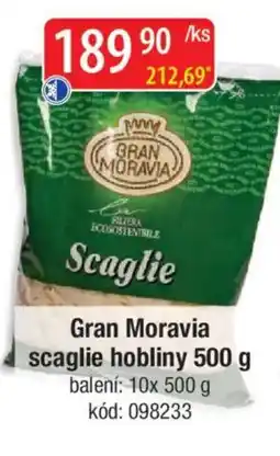 Qanto Gran Moravia scaglie hobliny nabídka
