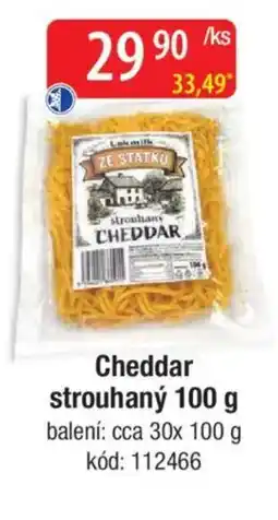 Qanto Cheddar strouhaný nabídka