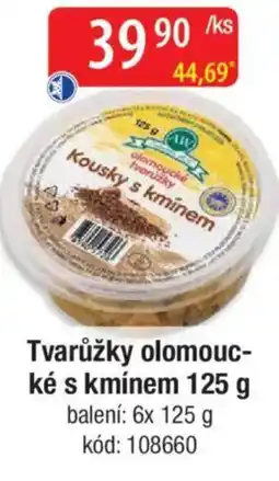 Qanto Tvarůžky olomouc- ké s kmínem nabídka