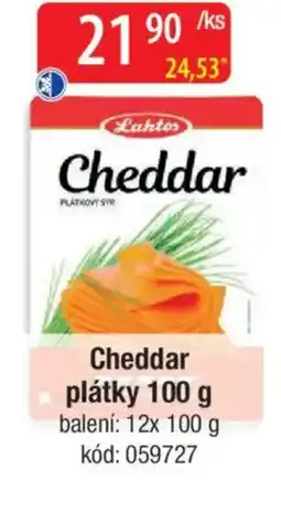 Qanto Laktos Cheddar plátky nabídka