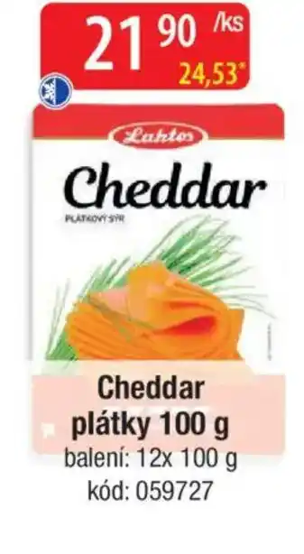 Qanto Laktos Cheddar plátky nabídka