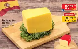 Qanto Sýr Eidam 30% nabídka