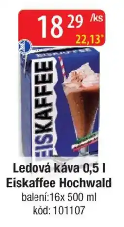 Qanto Ledová káva Eiskaffee Hochwald nabídka