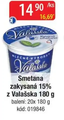 Qanto Smetana zakysaná 15% z Valašska nabídka