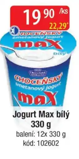 Qanto Jogurt Max bílý nabídka