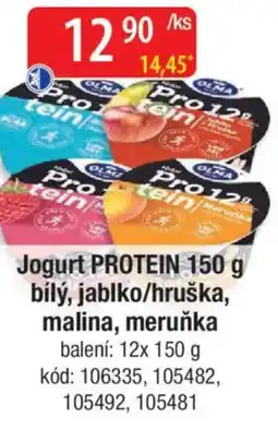 Qanto Jogurt PROTEIN bílý, jablko/hruška, malina, meruňka nabídka