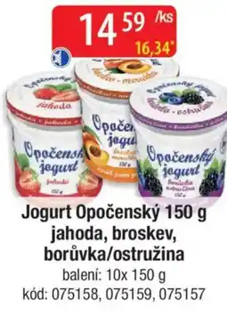 Qanto Jogurt Opočenský jahoda, broskev, borůvka/ostružina nabídka