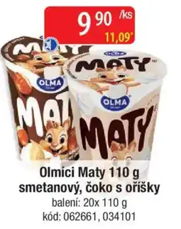 Qanto Olmíci Maty smetanový, čoko s oříšky nabídka