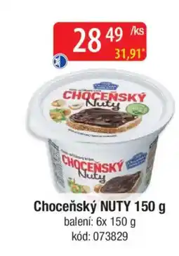 Qanto Choceňský NUTY nabídka
