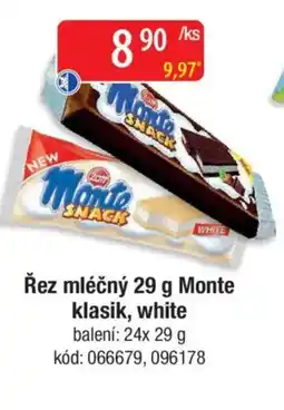 Qanto Řez mléčný Monte klasik, white nabídka