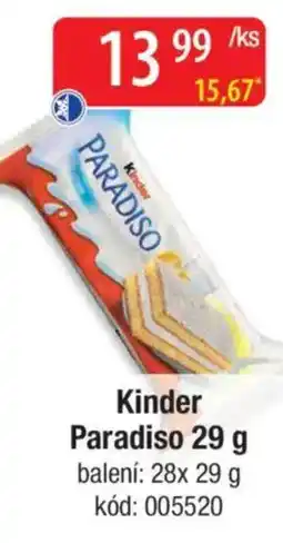 Qanto Kinder Paradiso nabídka