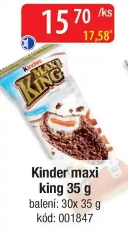 Qanto Kinder maxi king nabídka