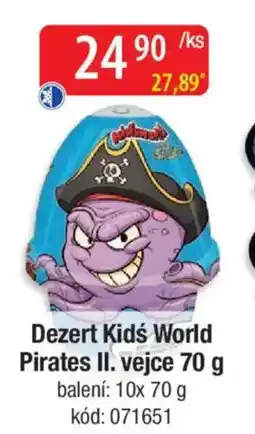 Qanto Dezert Kids World Pirates II. vejce nabídka