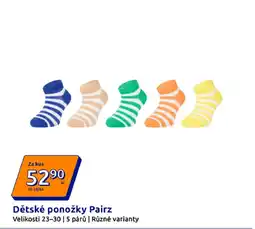 Action Dětské ponožky Pairz nabídka