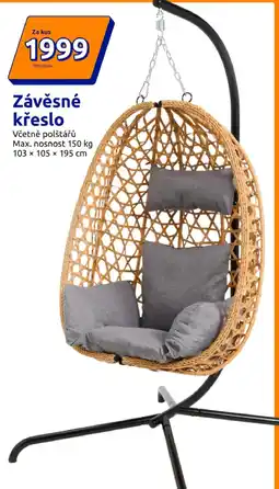 Action Závěsné křeslo nabídka