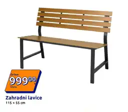 Action Zahradní lavice nabídka