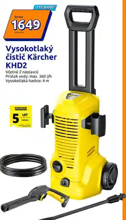 Action Vysokotlaký čistič Kärcher KHD2 nabídka
