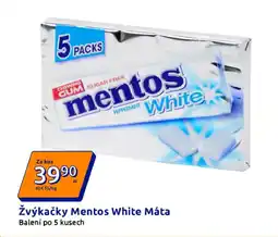 Action Žvýkačky Mentos White Máta nabídka