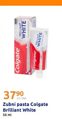 Action Zubní pasta Colgate Brilliant White nabídka