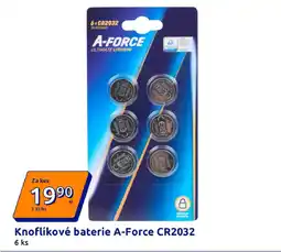 Action Knoflíkové baterie A-Force CR2032 nabídka