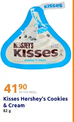 Action Kisses Hershey's Cookies & Cream nabídka