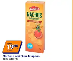 Action Nachos s omáčkou Jalapeño nabídka