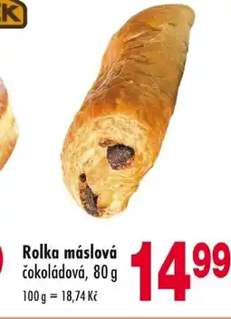 Qanto Rolka máslová čokoládová nabídka