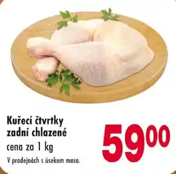 Qanto Kuřecí čtvrtky zadní chlazené nabídka