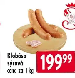 Qanto Klobása syrova nabídka