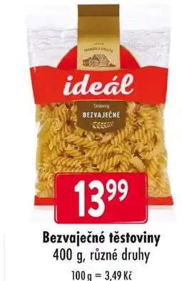 Qanto Bezvaječné těstoviny nabídka