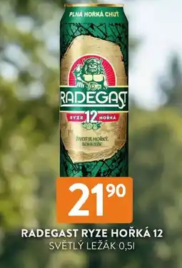 Qanto Radegast ryze hořká 12 světlý ležák nabídka
