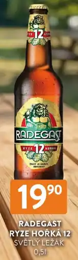 Qanto Radegast ryze hořká 12 světlý ležák nabídka