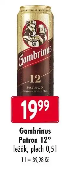 Qanto Gambrinus Patron 12° nabídka