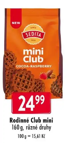 Qanto Sedita Rodinné Club mini nabídka