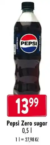 Qanto Pepsi Zero sugar nabídka