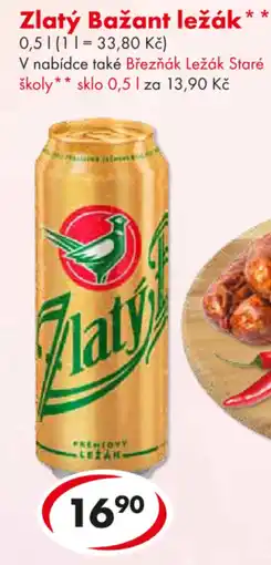 CBA Zlatý Bažant ležák nabídka