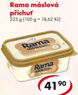 CBA Rama máslová příchuť nabídka