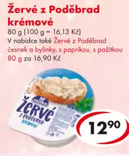 CBA Žervé z Poděbrad krémové nabídka