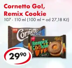 CBA Cornetto Go!, Remix Cookie nabídka